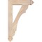 Ekena Millwork Olympic Arts & Crafts Smooth Bracket, Douglas Fir, 3 1/2"W x 20"D x 32"H BKT04X20X32OLY03SDF - alternate 3